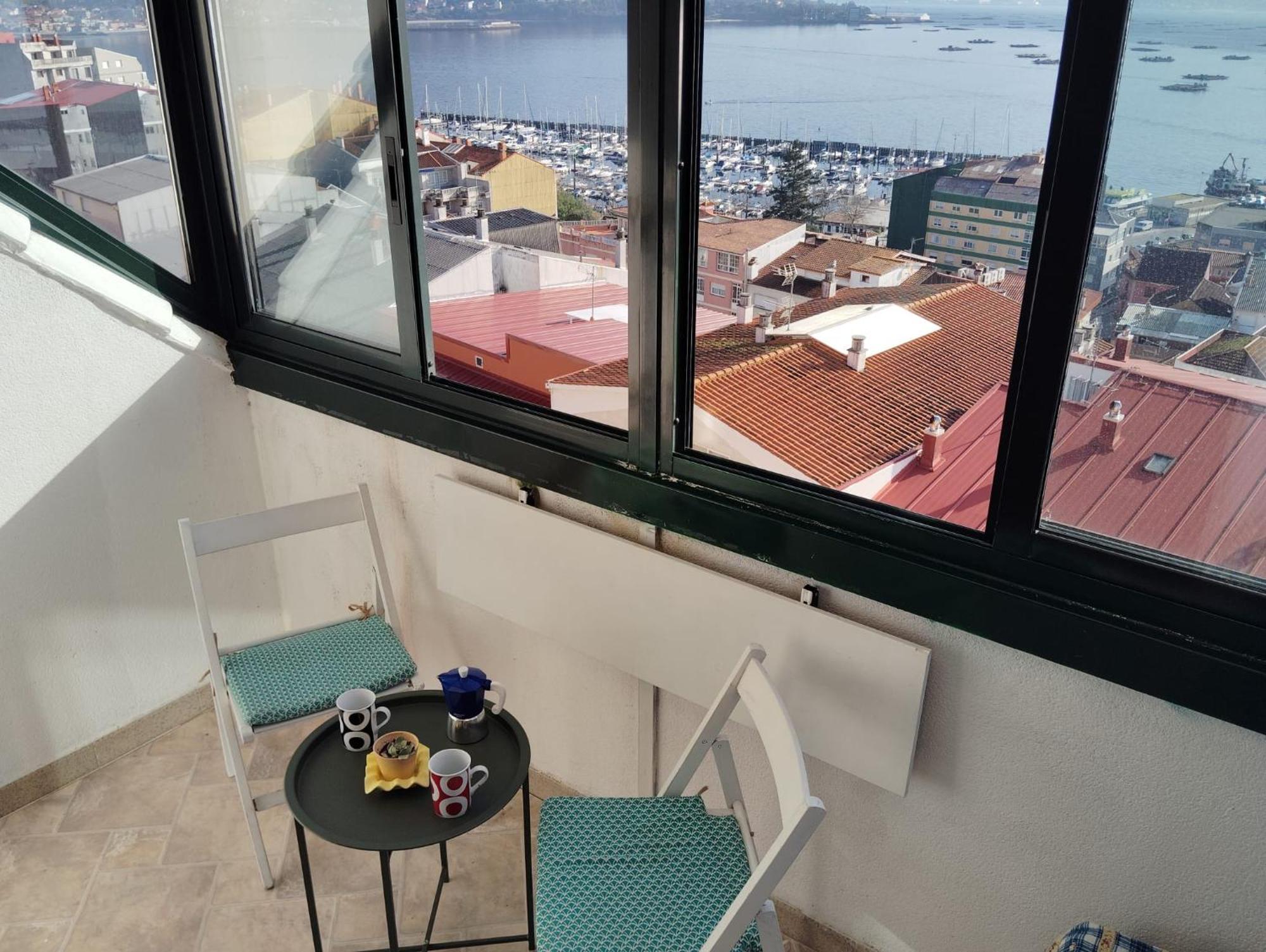 Apartamento Las Gaviotas Apartment Moaña Екстериор снимка